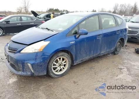 2013 Toyota Prius V Three z USA, uszkodzony, nr VIN JTDZN3EU2D3282796